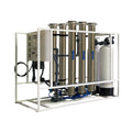 Crystal Quest high flow reverse osmosis system, 10,000 GPD, commercial RO with stainless steel membrane housings