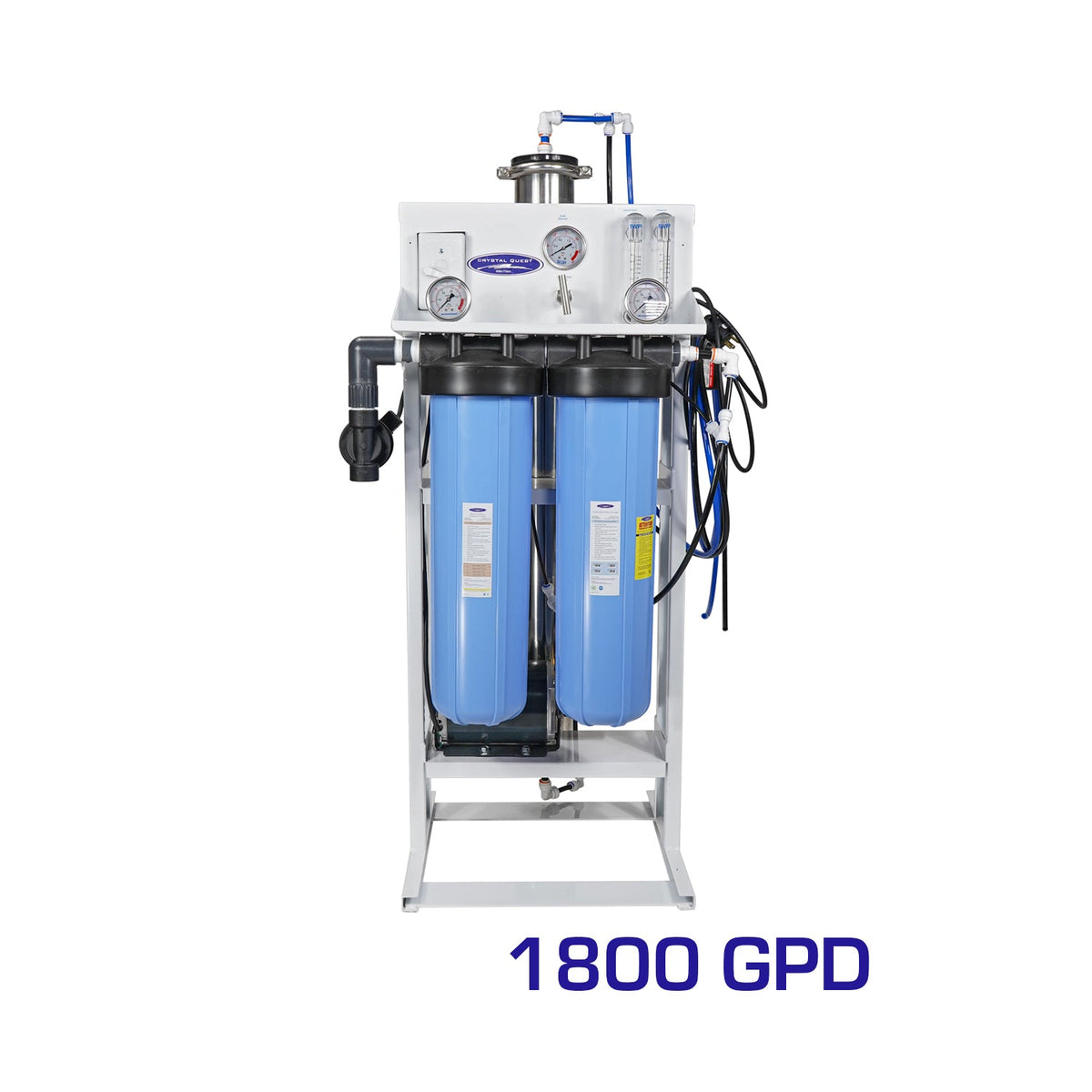Crystal Quest whole house reverse osmosis system 1800 GPD, standalone