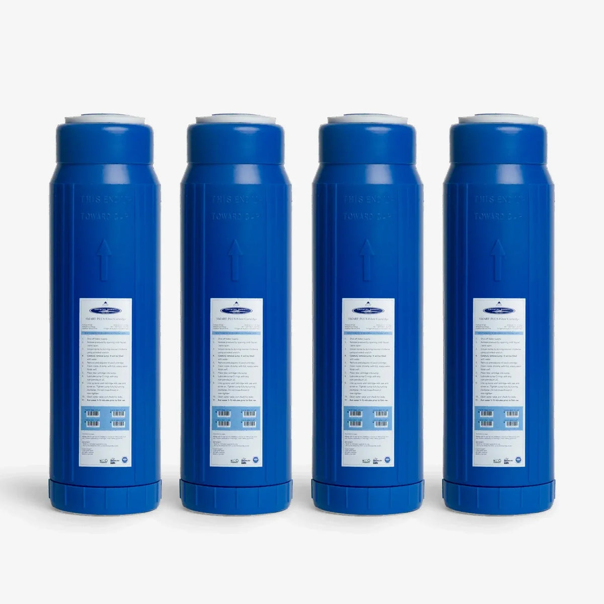SMART Plus filter cartridge, 2-7/8" x 9-3/4", pack of 4