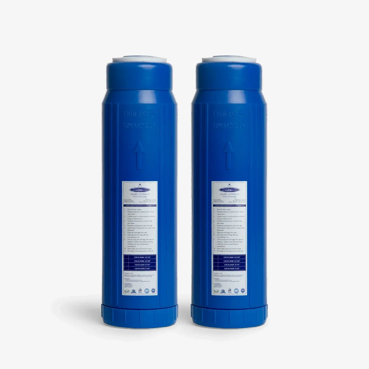 SMART Ultimate filter cartridge, 2-7/8" x 9-3/4", pack of 2