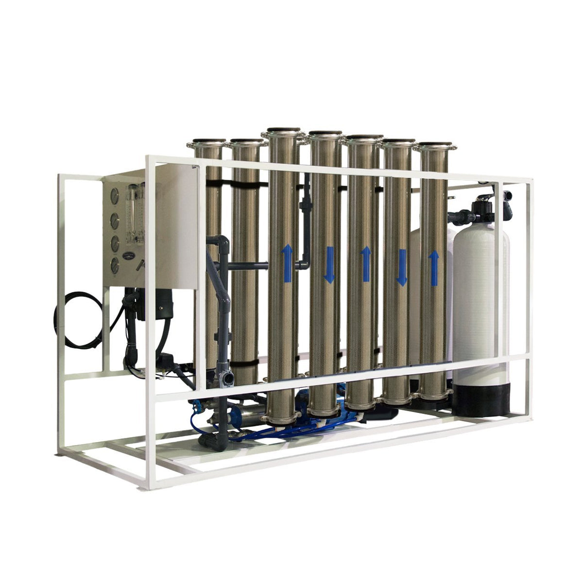 Crystal Quest high flow reverse osmosis system, 20,000 GPD