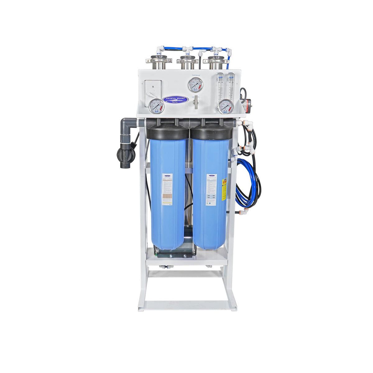 Crystal Quest whole house reverse osmosis system 2500 GPD, standalone