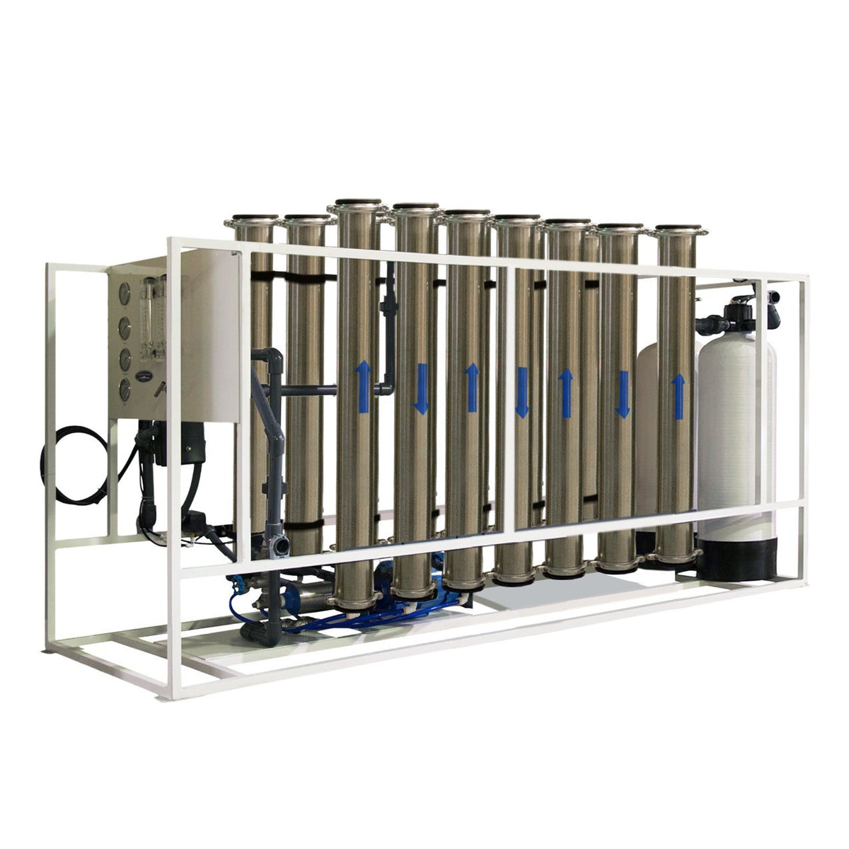 Crystal Quest high flow reverse osmosis system, 30,000 GPD