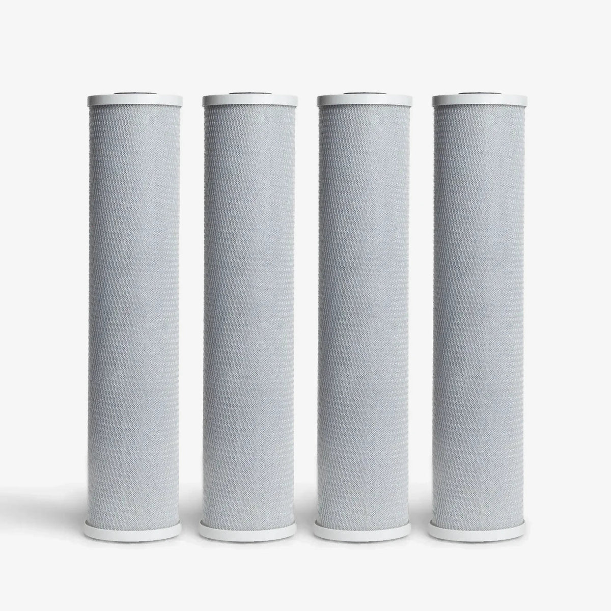 Coconut carbon block filter cartridge 4-5/8 x 20 inch, pack of 4
