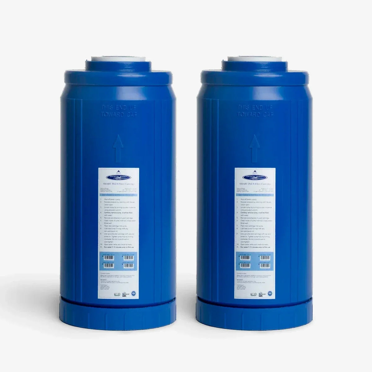 SMART Plus filter cartridge, 4-5/8" x 9-3/4", pack of 2