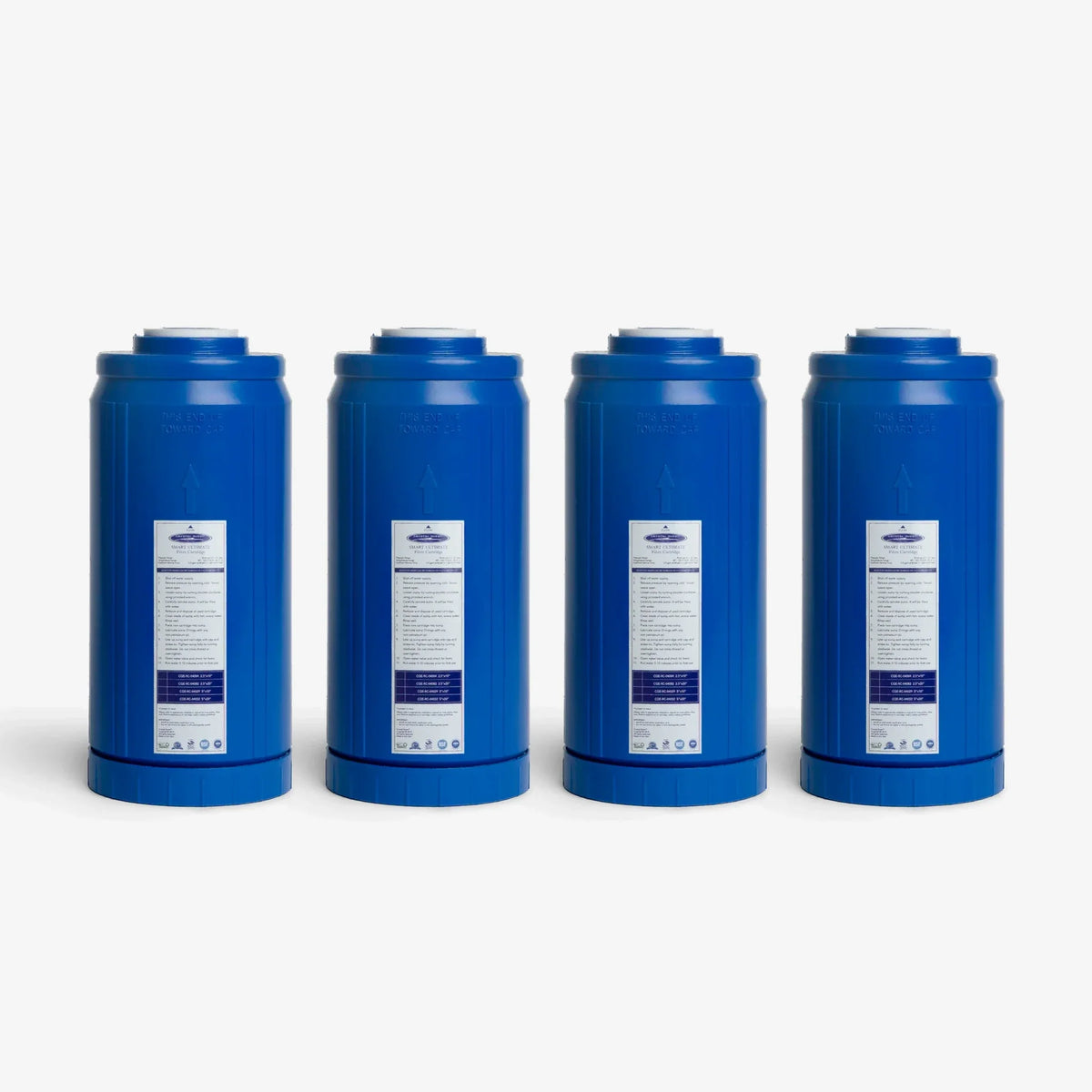 SMART Ultimate filter cartridge, 4-5/8" x 9-3/4", pack of 4