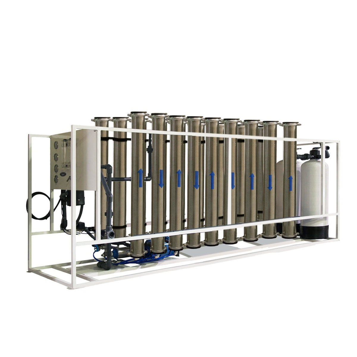 Crystal Quest high flow reverse osmosis system, 40,000 GPD