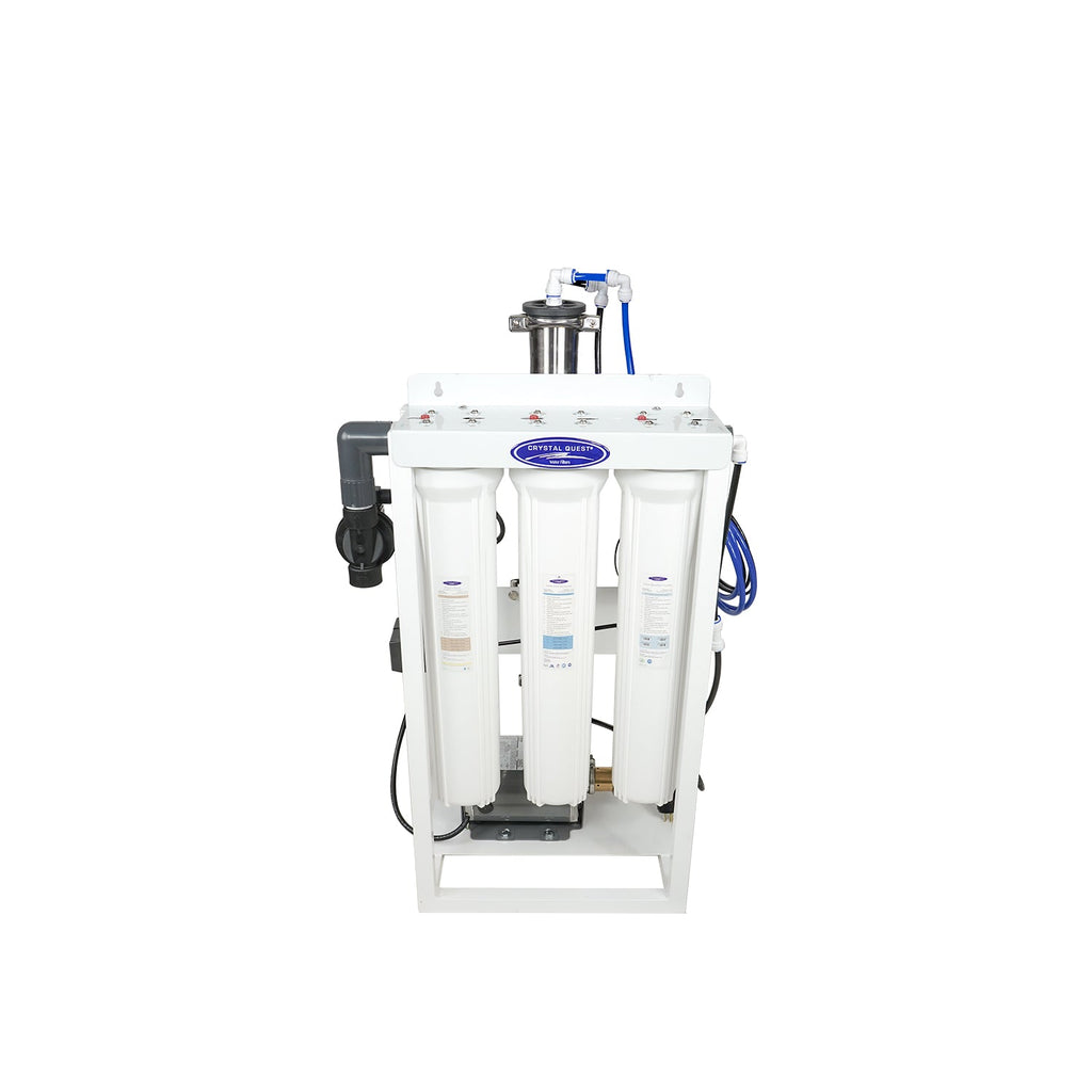 Crystal Quest whole house reverse osmosis system 400 GPD, standalone, alternate view