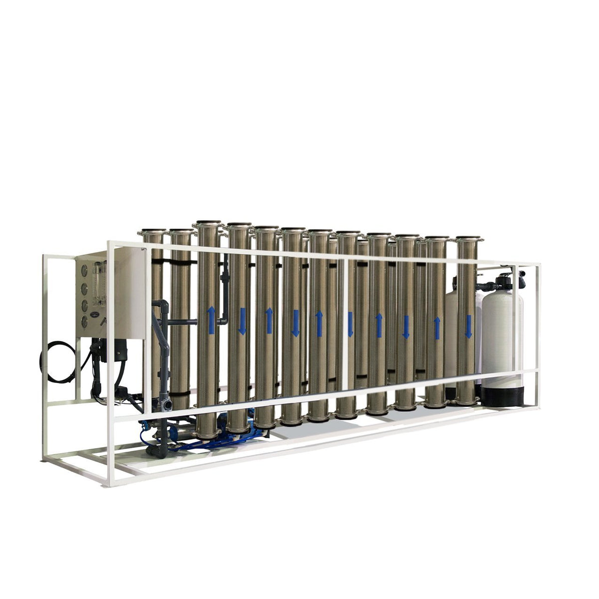 Crystal Quest high flow reverse osmosis system, 50,000 GPD