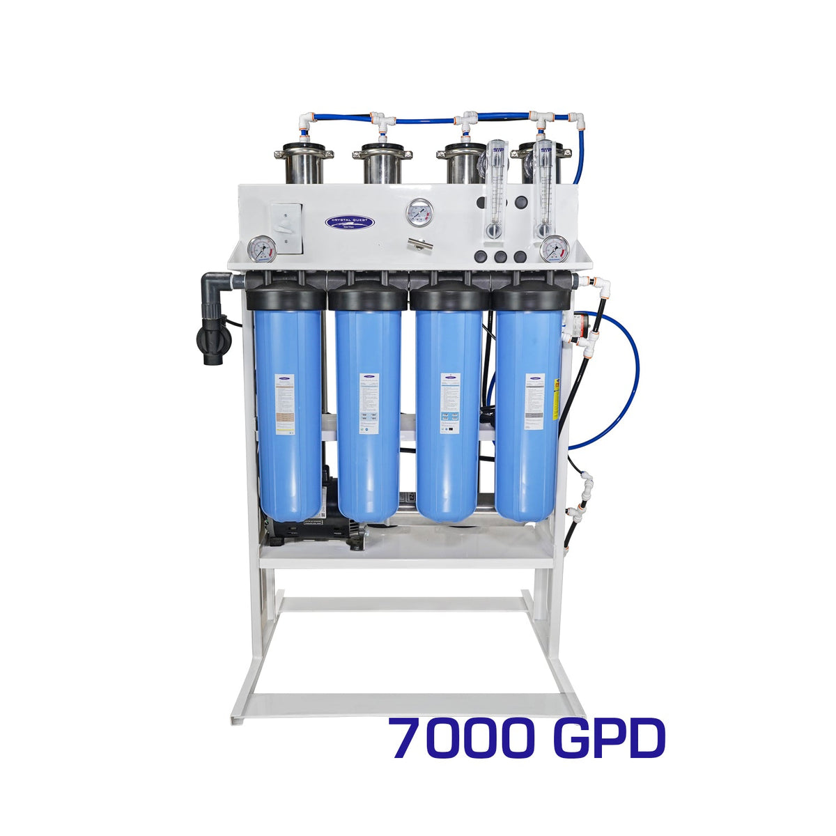 Crystal Quest whole house reverse osmosis system 7000 GPD, standalone