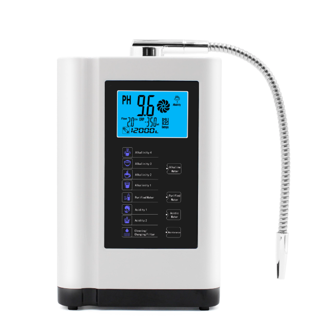 Puriva Ion 7 | Alkaline & Acidic Water Ionizer with 7 Titanium Plates | White
