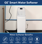 GE Smart Water Softener 30,000 Grain Capacity with Integrated Filtration