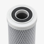 Carbon block cartridge 2-7/8 x 9-3/4 inch with diameter and height dimensions