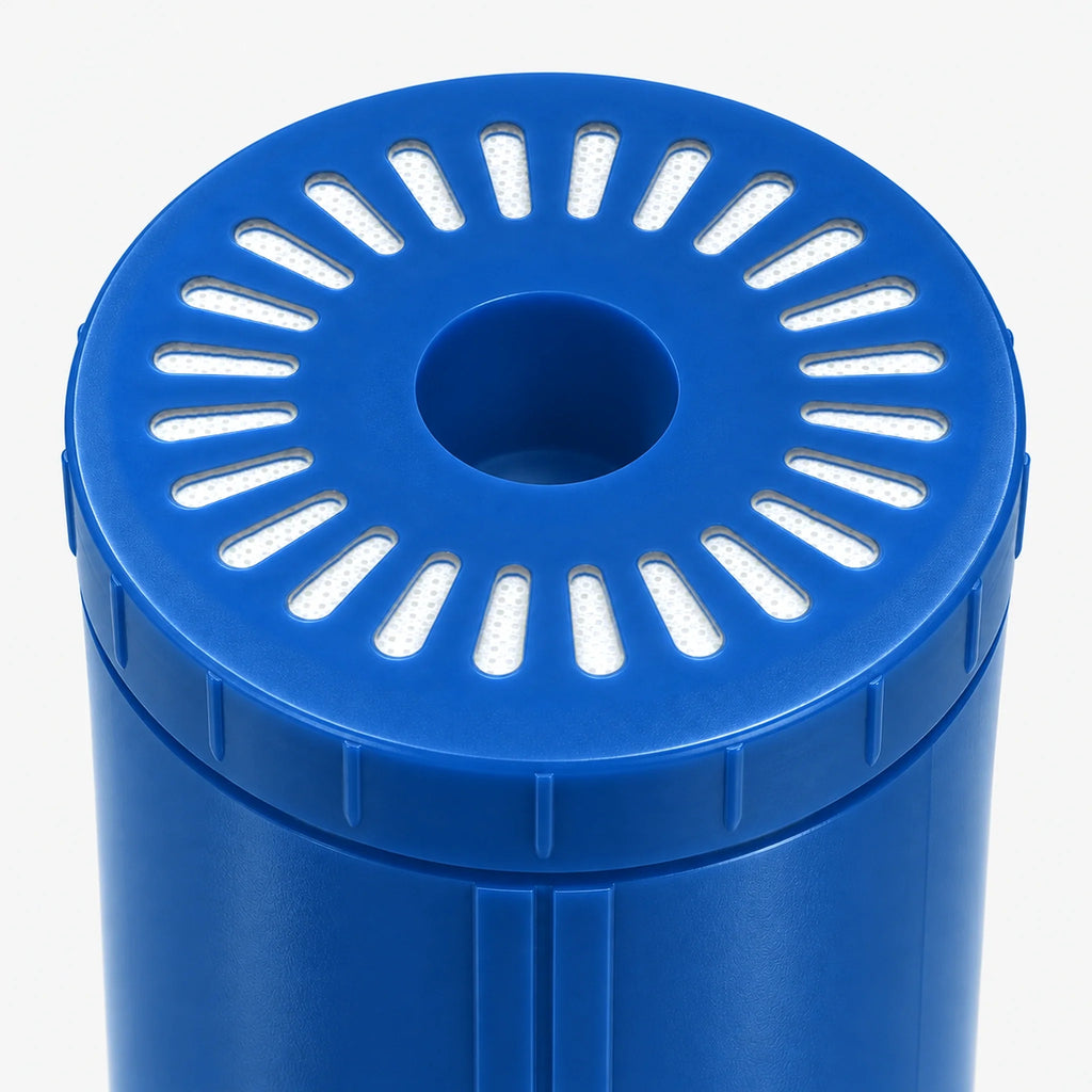 Bottom of the 4-5/8" SMART cartridge with slotted pad openings