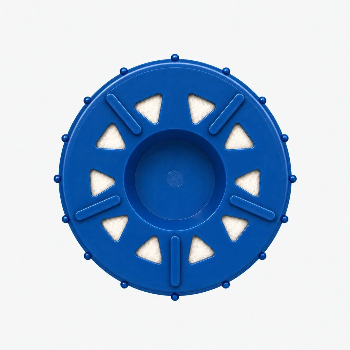 Bottom of the 2-7/8" SMART cartridge with triangular pad openings