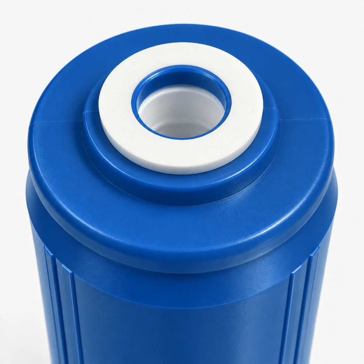 Top of the 4-5/8" SMART cartridge with white gasket